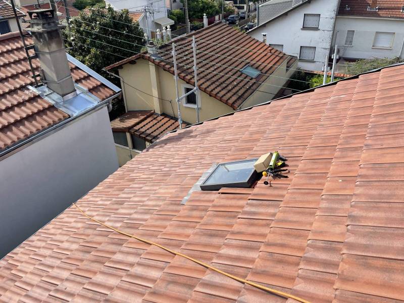 Installateur de fenêtres de toit Velux dans le quartier de Lyon Monplaisir